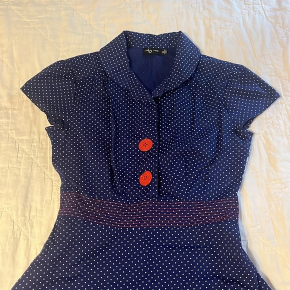 Ruby Rox Sailor Dress ⚓️ - Picture 2 of 3